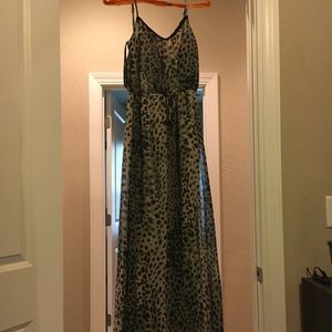 Leopard Print Maxi